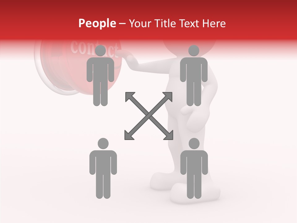 Guy Person Icon Human PowerPoint Template