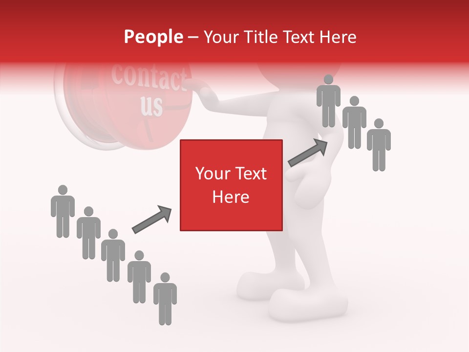 Guy Person Icon Human PowerPoint Template