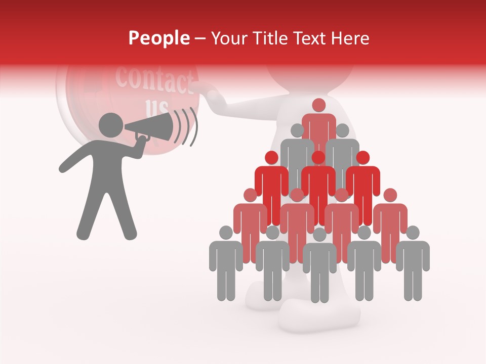 Guy Person Icon Human PowerPoint Template