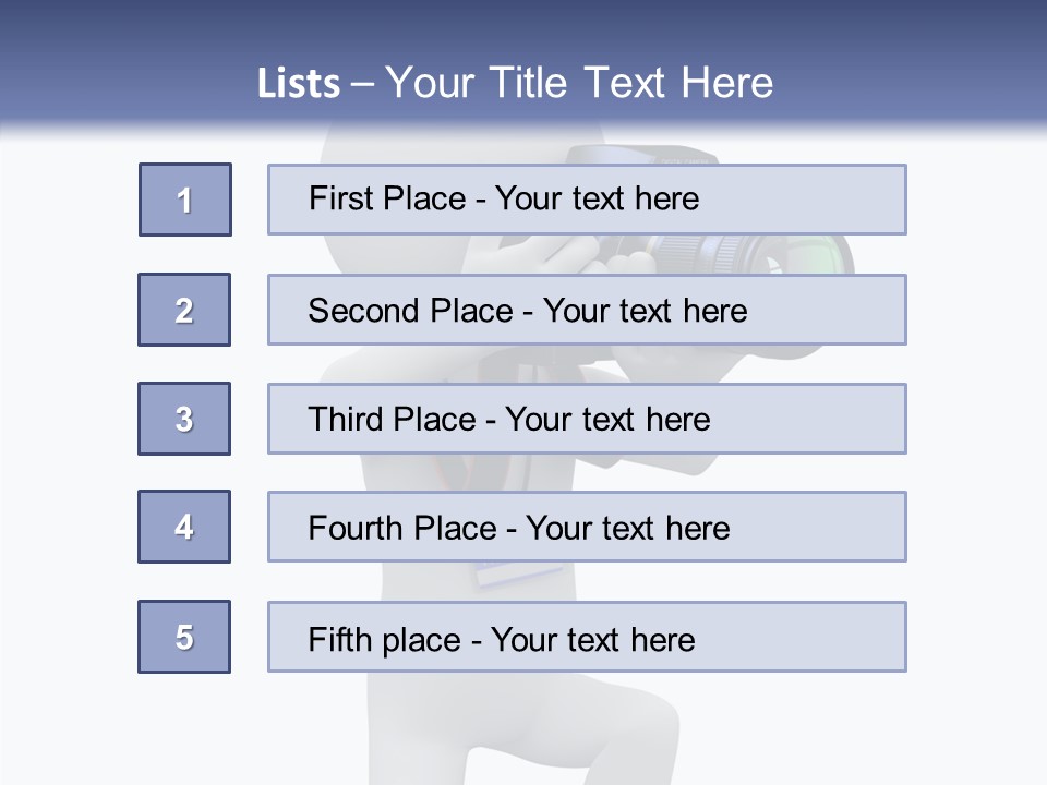 Person Freelance Photography PowerPoint Template