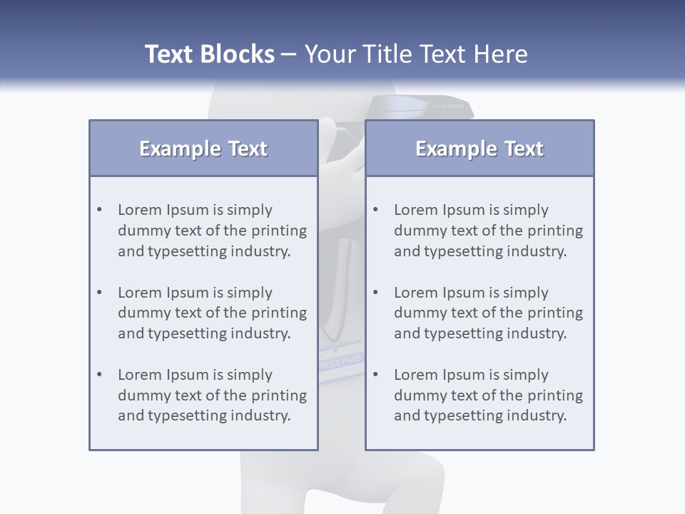 Person Freelance Photography PowerPoint Template