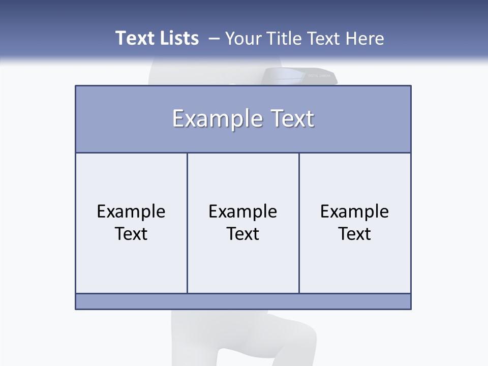 Person Freelance Photography PowerPoint Template