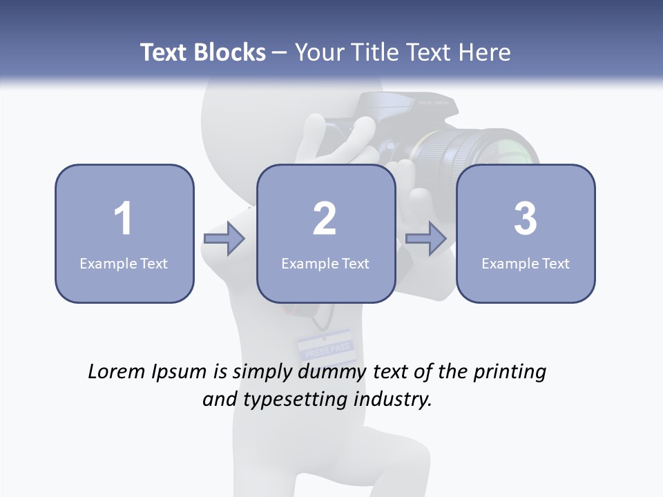 Person Freelance Photography PowerPoint Template