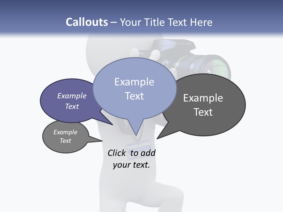 Person Freelance Photography PowerPoint Template