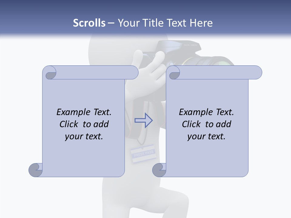 Person Freelance Photography PowerPoint Template
