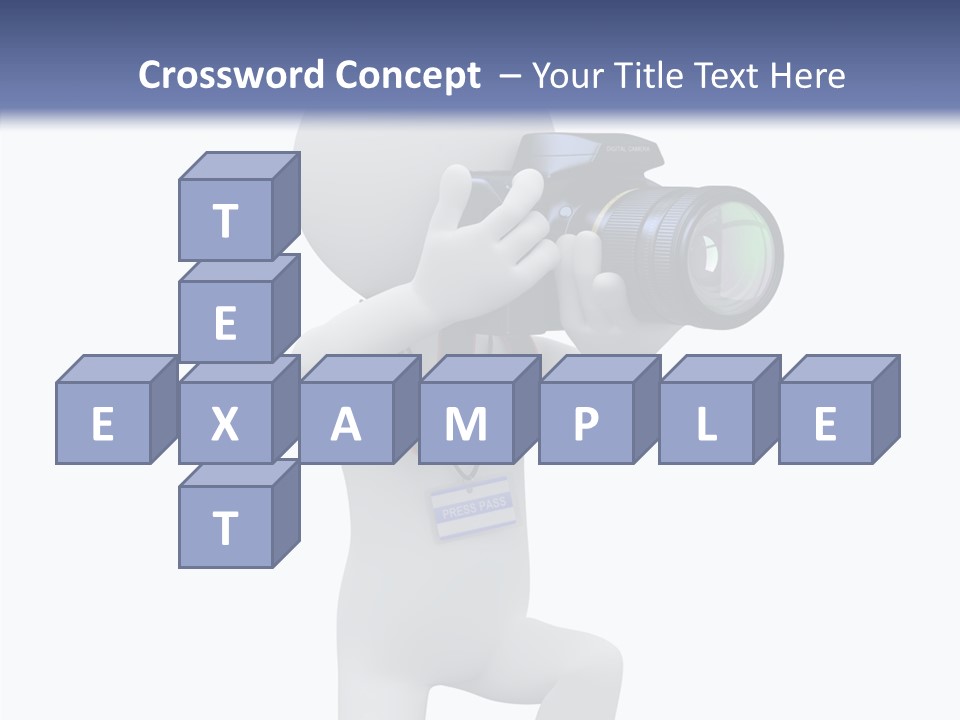 Person Freelance Photography PowerPoint Template