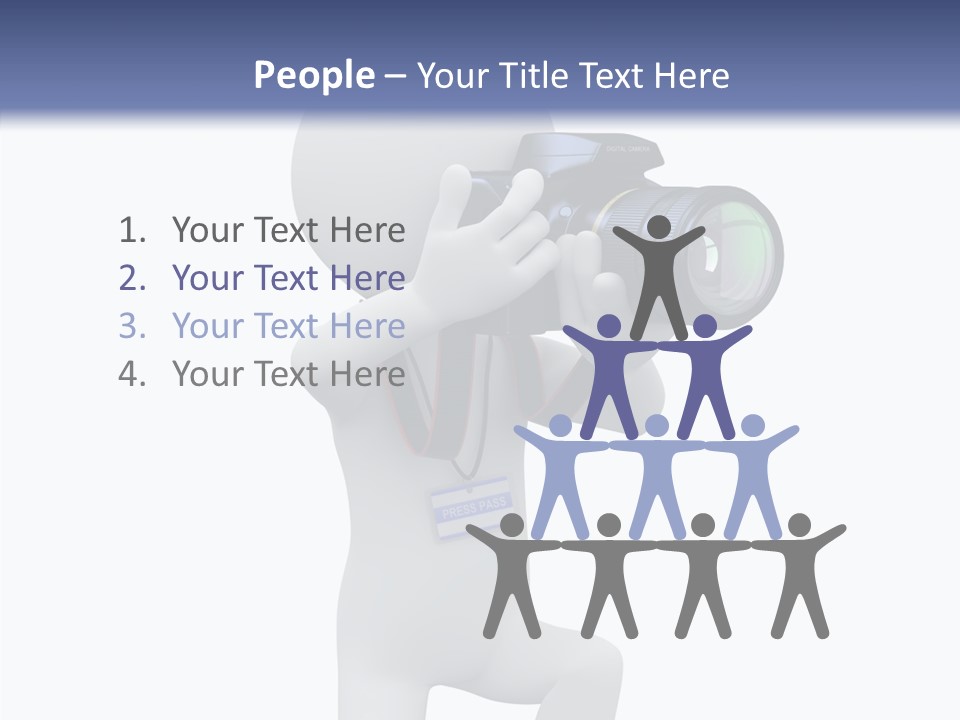 Person Freelance Photography PowerPoint Template