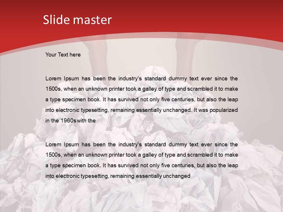 Confusion Human Reach PowerPoint Template