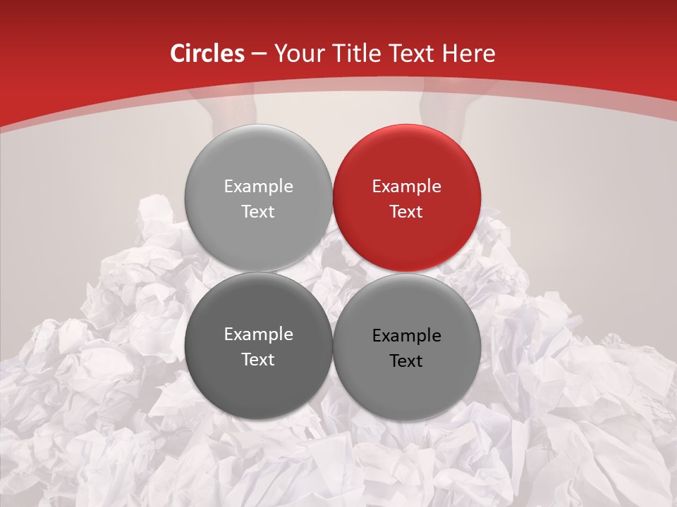 Confusion Human Reach PowerPoint Template