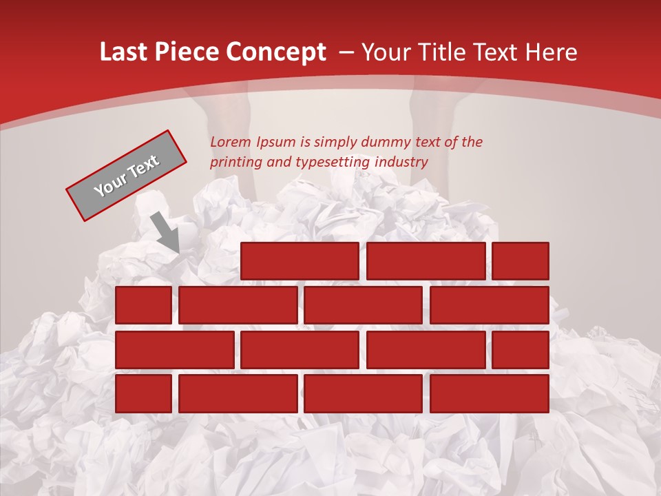 Confusion Human Reach PowerPoint Template