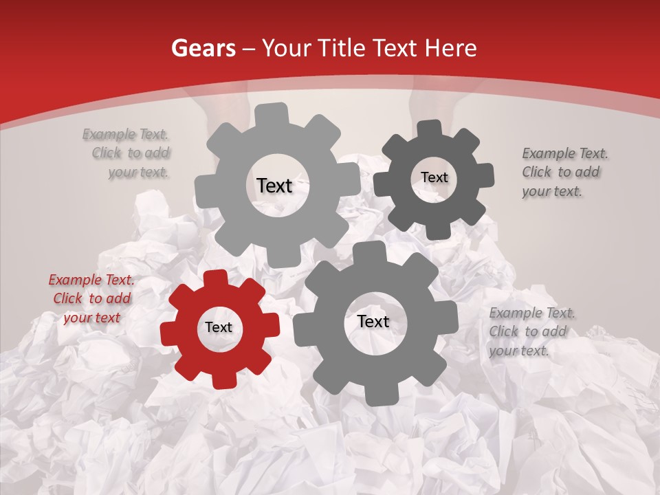 Confusion Human Reach PowerPoint Template