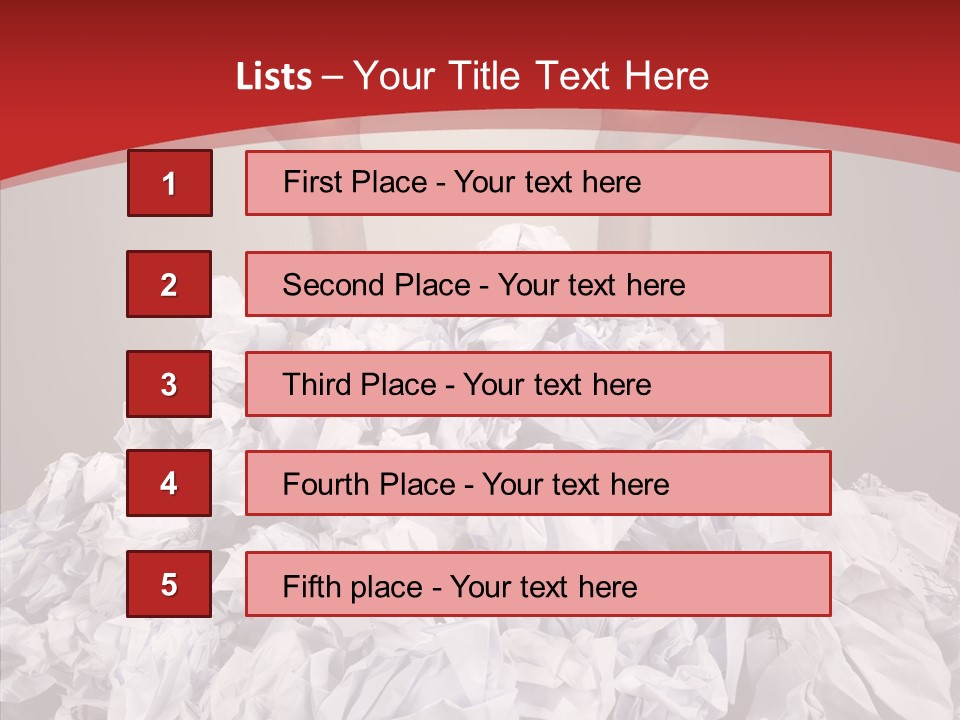 Confusion Human Reach PowerPoint Template