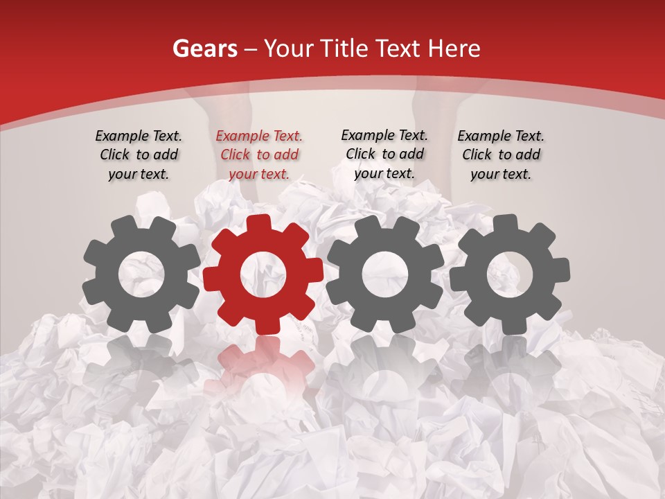 Confusion Human Reach PowerPoint Template