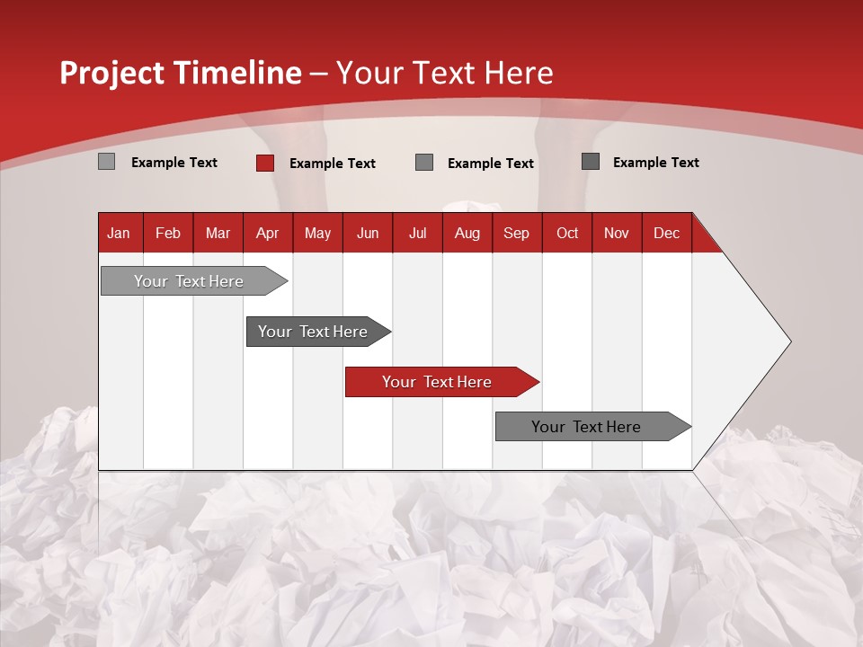 Confusion Human Reach PowerPoint Template