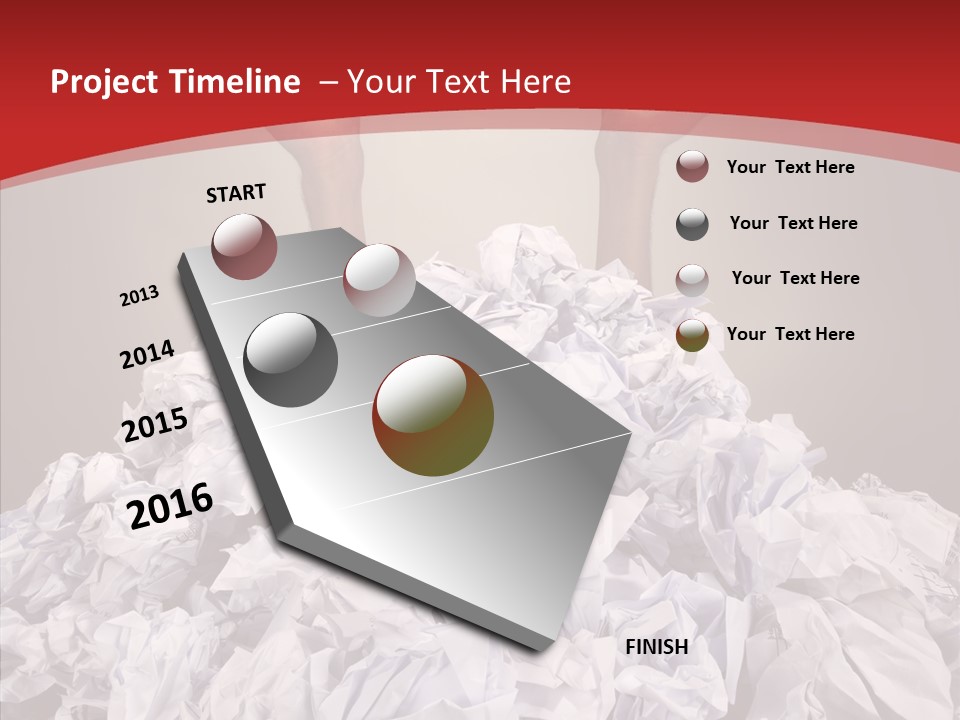 Confusion Human Reach PowerPoint Template