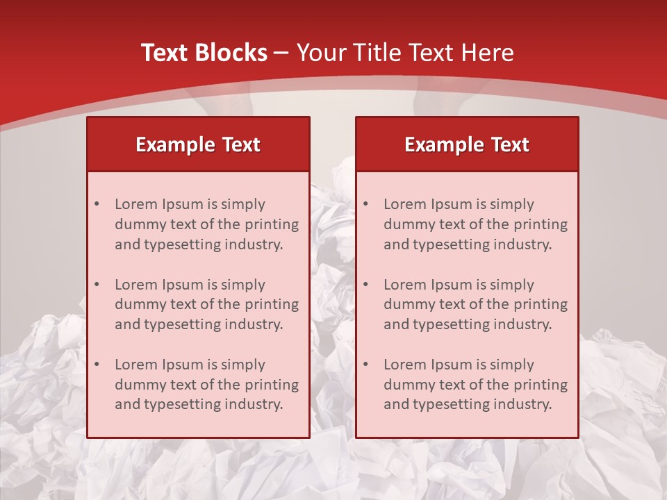 Confusion Human Reach PowerPoint Template