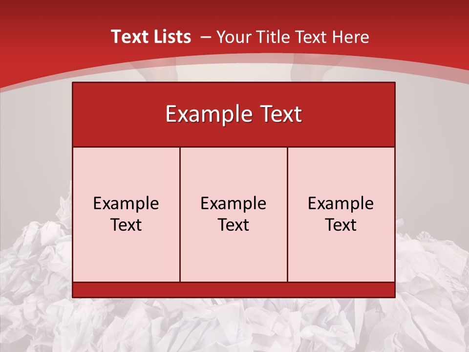 Confusion Human Reach PowerPoint Template