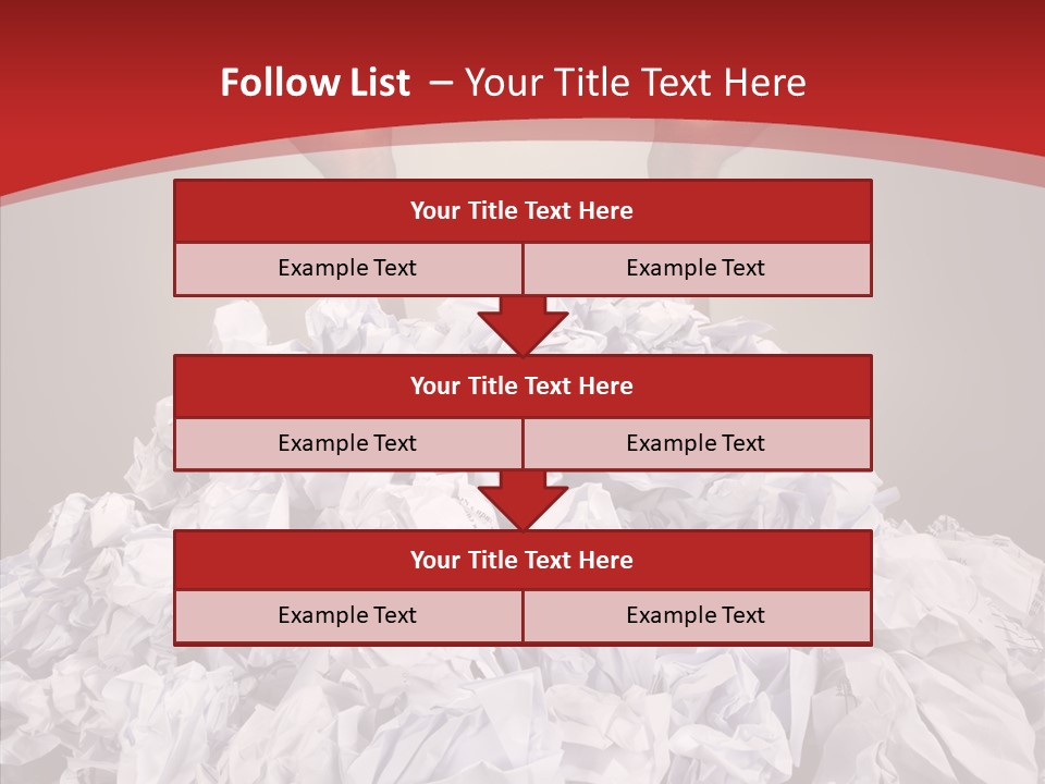 Confusion Human Reach PowerPoint Template