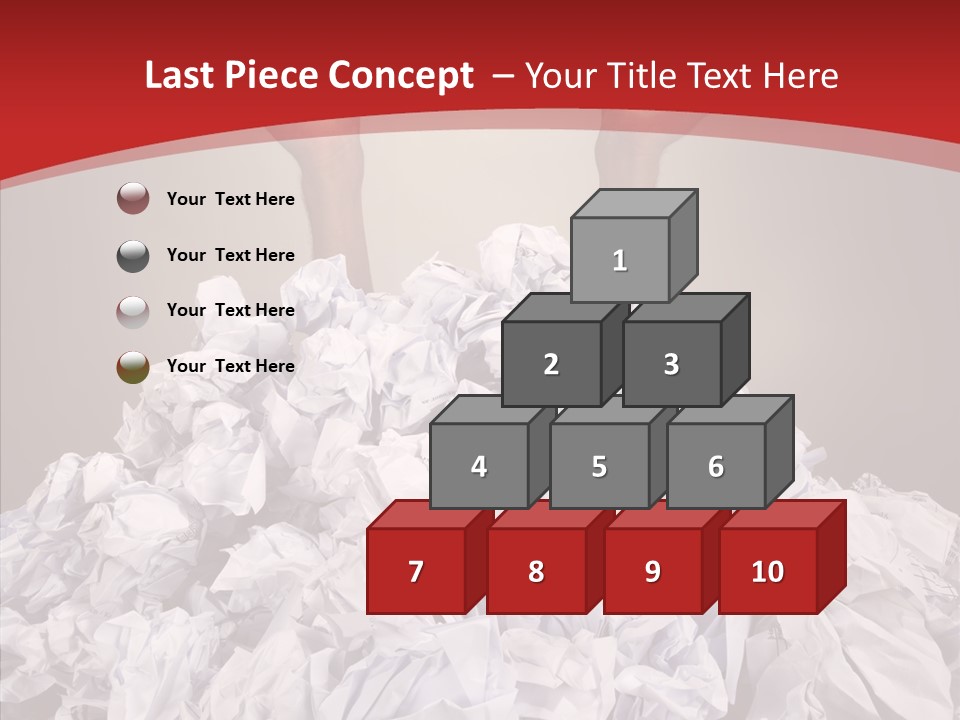 Confusion Human Reach PowerPoint Template