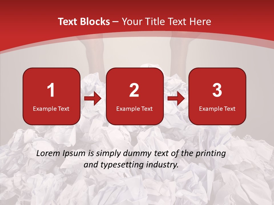 Confusion Human Reach PowerPoint Template