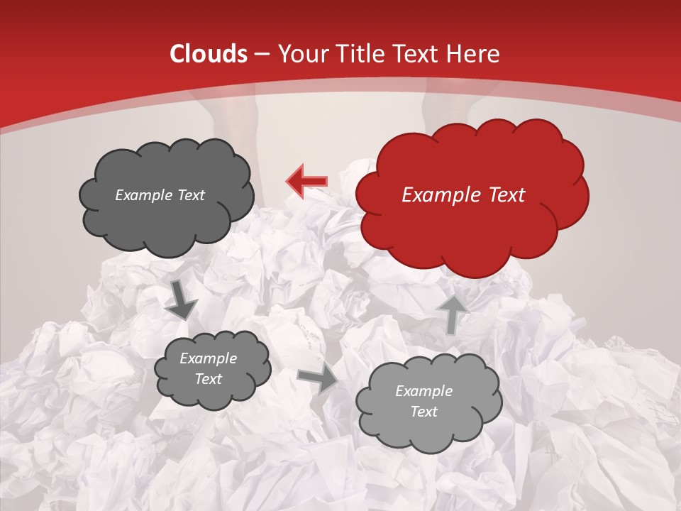 Confusion Human Reach PowerPoint Template