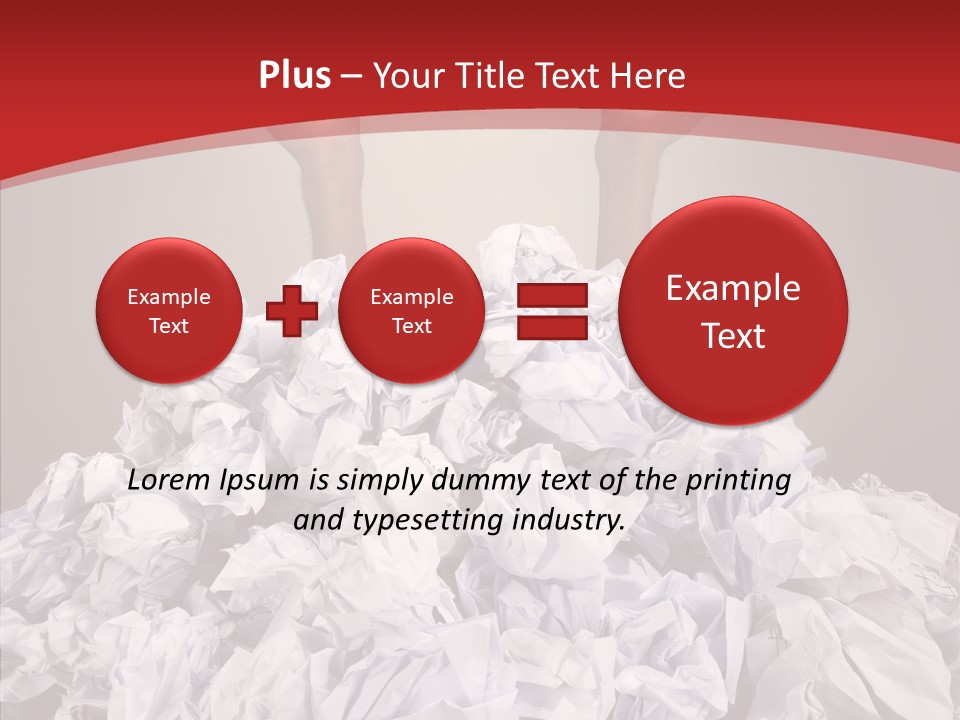 Confusion Human Reach PowerPoint Template