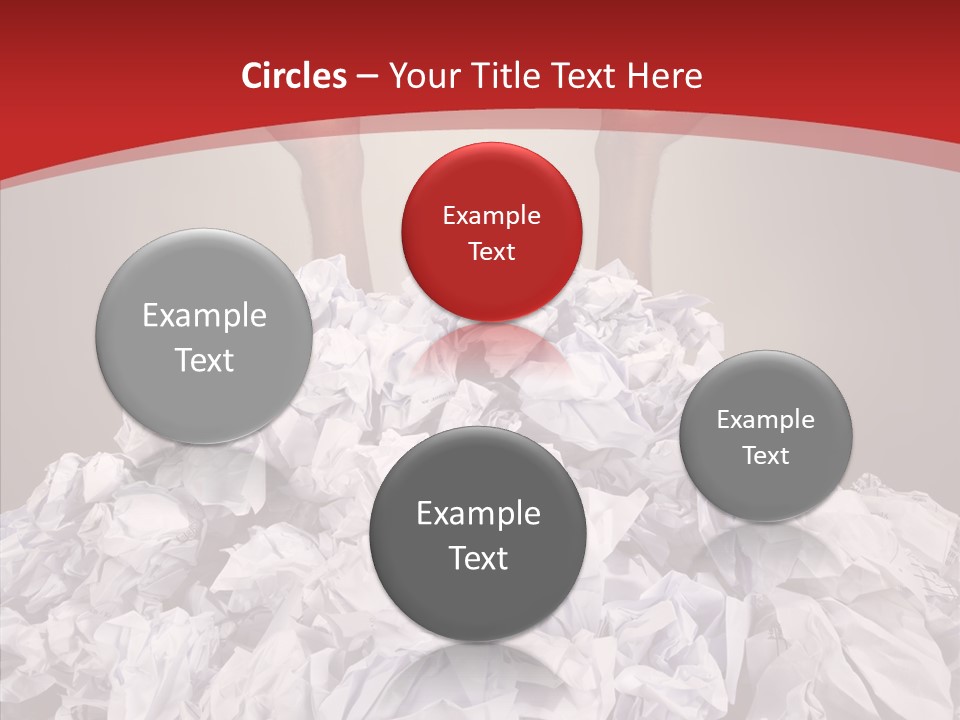 Confusion Human Reach PowerPoint Template