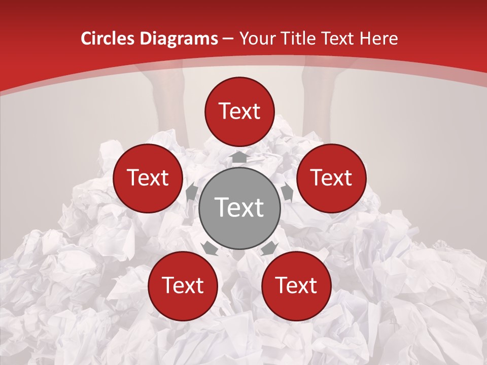 Confusion Human Reach PowerPoint Template