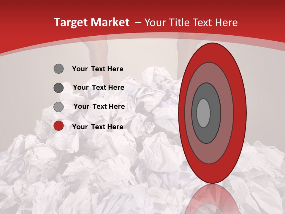 Confusion Human Reach PowerPoint Template