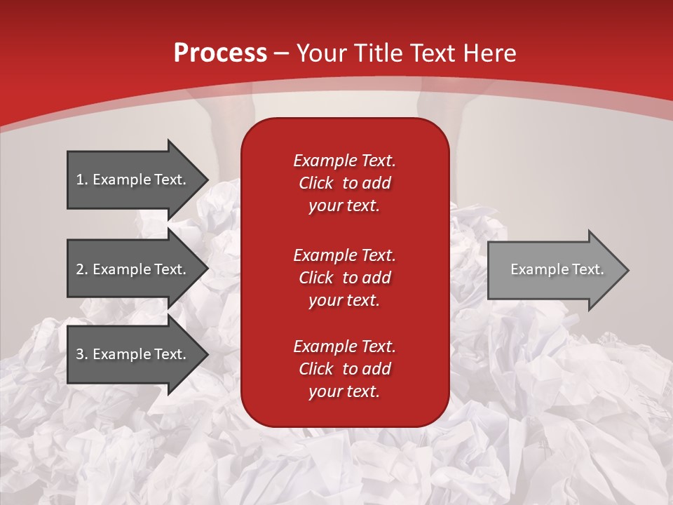 Confusion Human Reach PowerPoint Template
