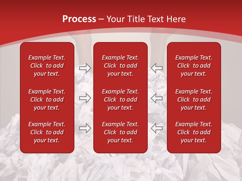 Confusion Human Reach PowerPoint Template