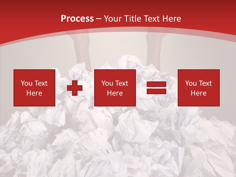 Confusion Human Reach PowerPoint Template