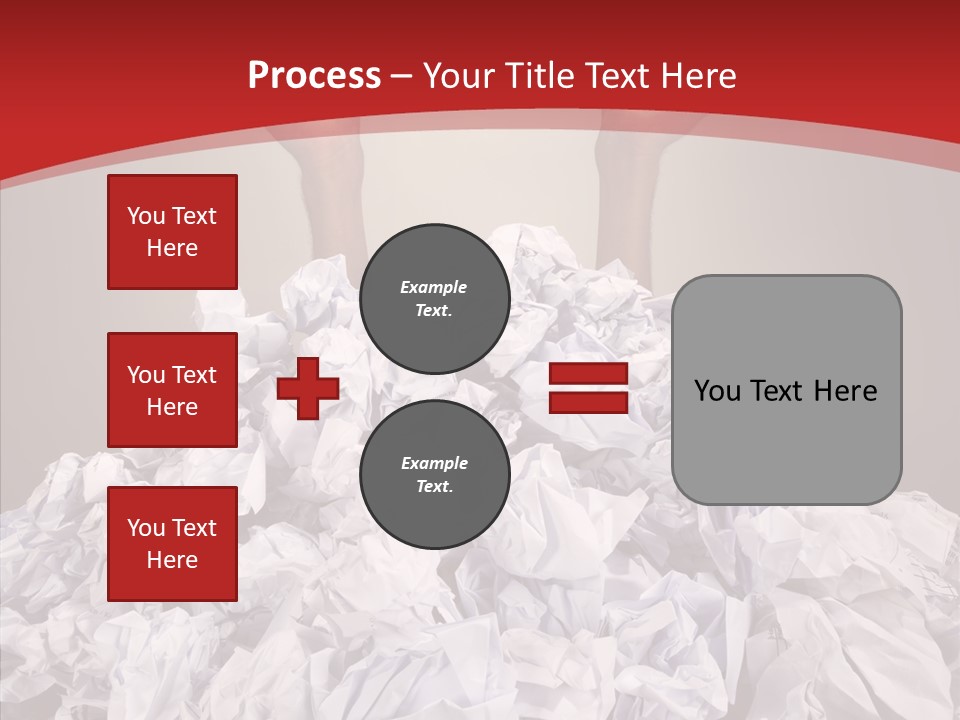 Confusion Human Reach PowerPoint Template