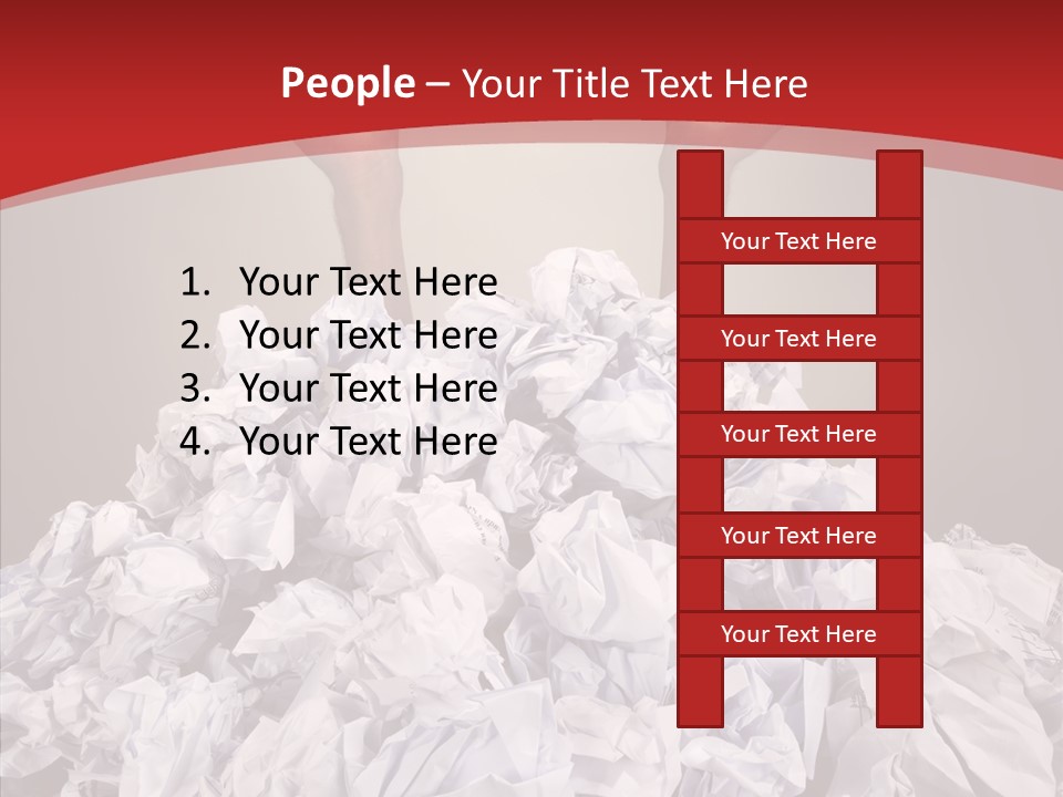 Confusion Human Reach PowerPoint Template