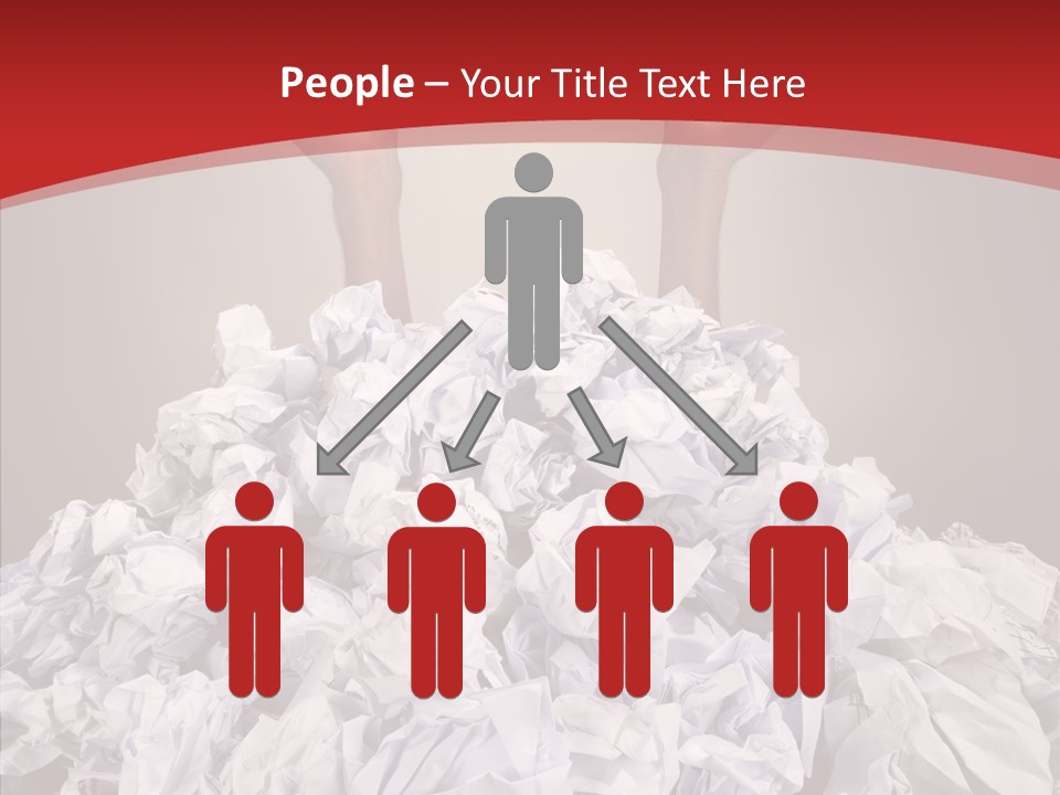 Confusion Human Reach PowerPoint Template