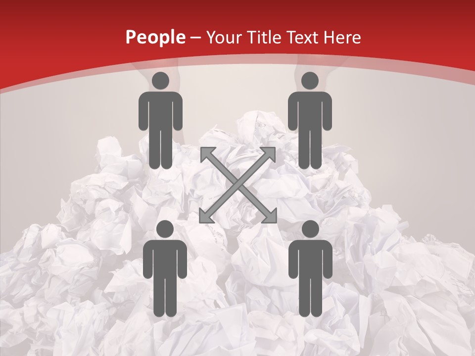 Confusion Human Reach PowerPoint Template