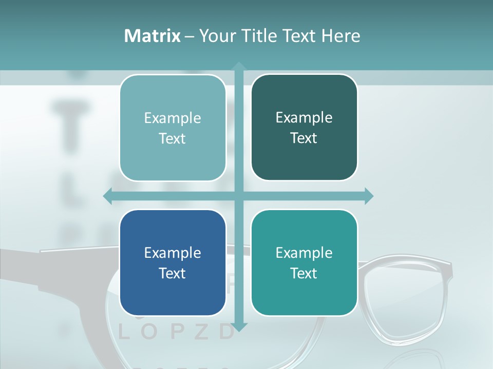 Examination Myopia Read PowerPoint Template