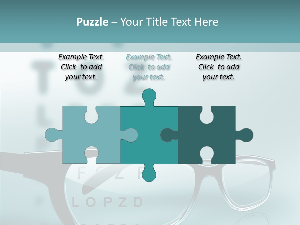 Examination Myopia Read PowerPoint Template