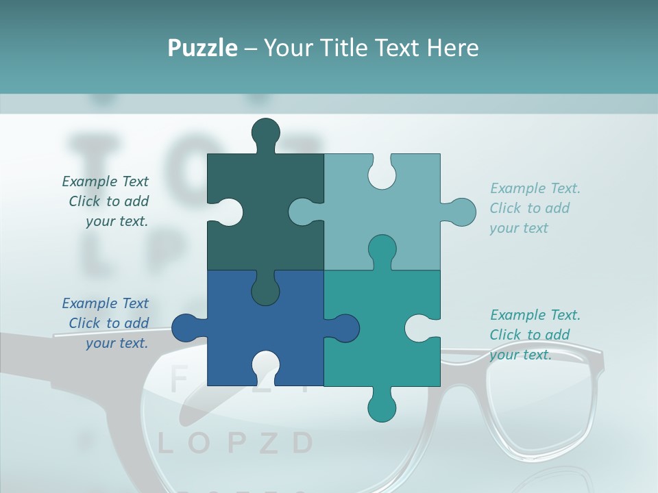 Examination Myopia Read PowerPoint Template