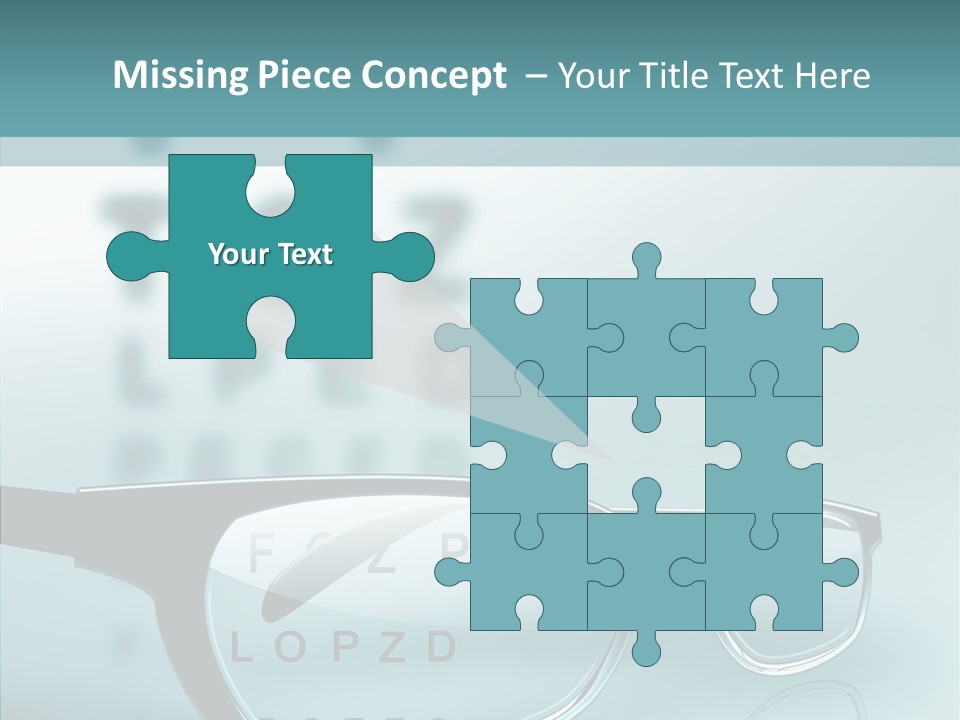 Examination Myopia Read PowerPoint Template