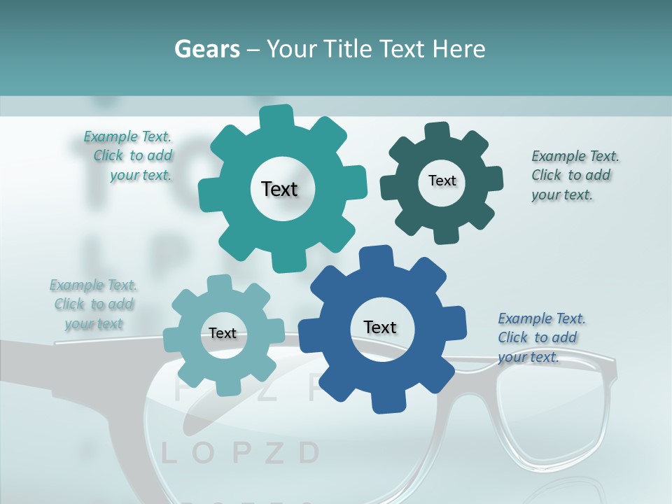 Examination Myopia Read PowerPoint Template