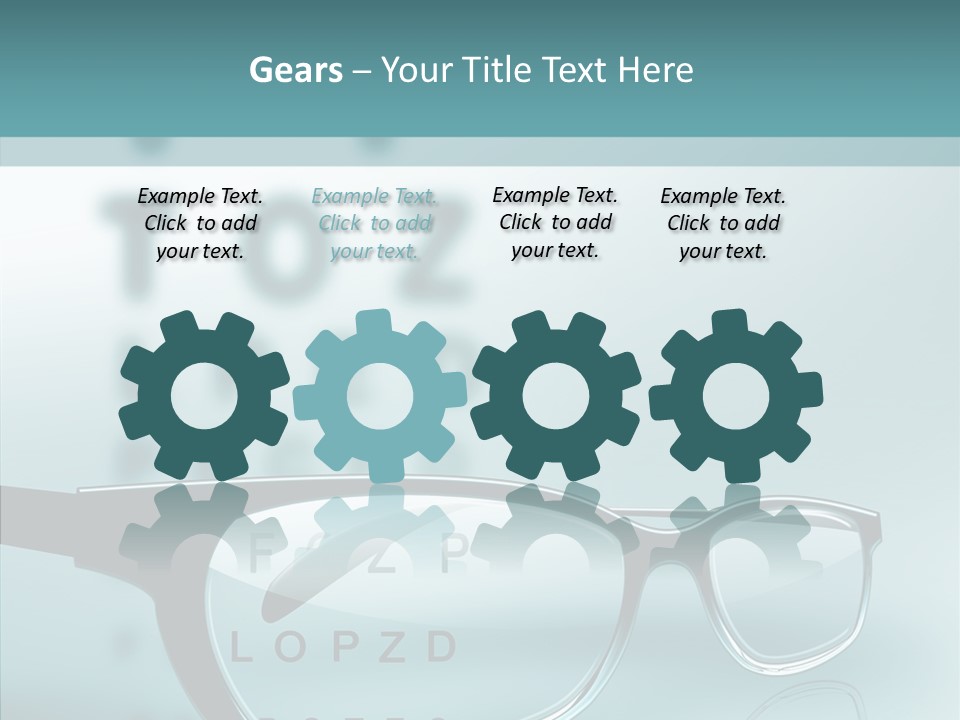 Examination Myopia Read PowerPoint Template