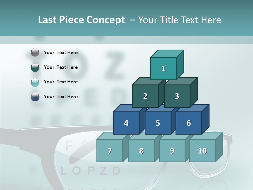 Examination Myopia Read PowerPoint Template