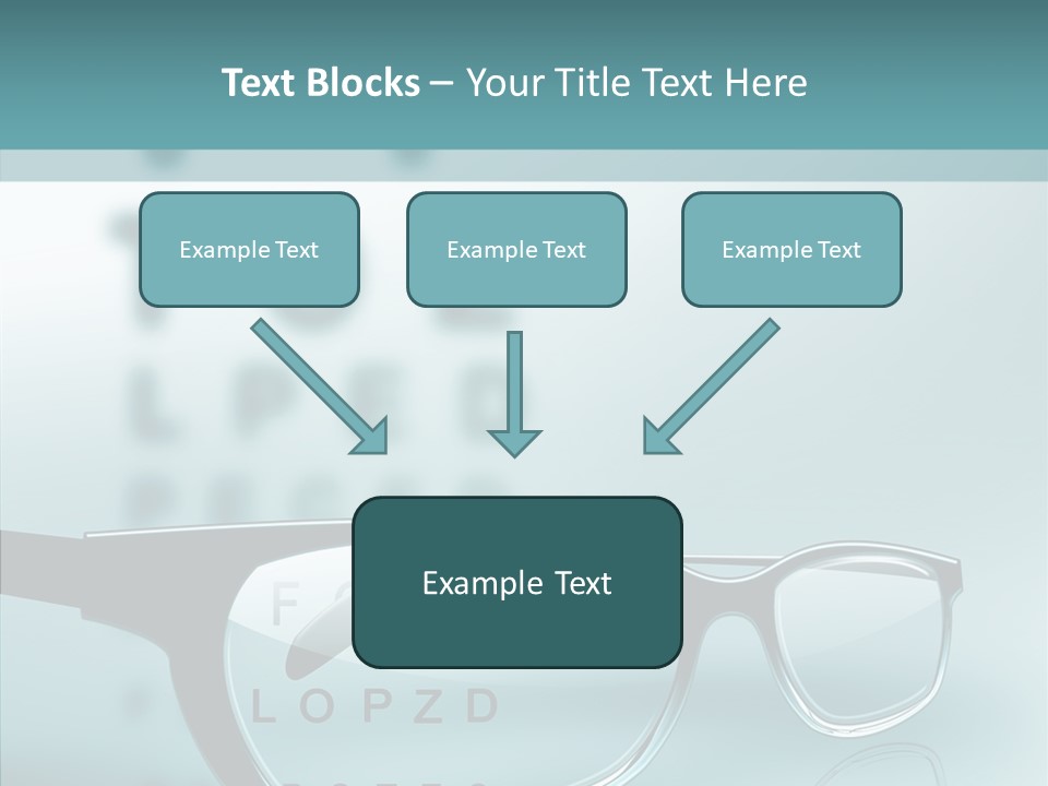 Examination Myopia Read PowerPoint Template