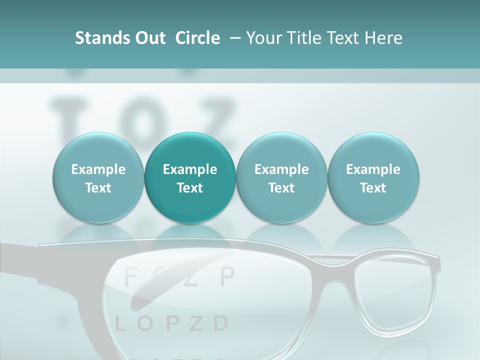 Examination Myopia Read PowerPoint Template