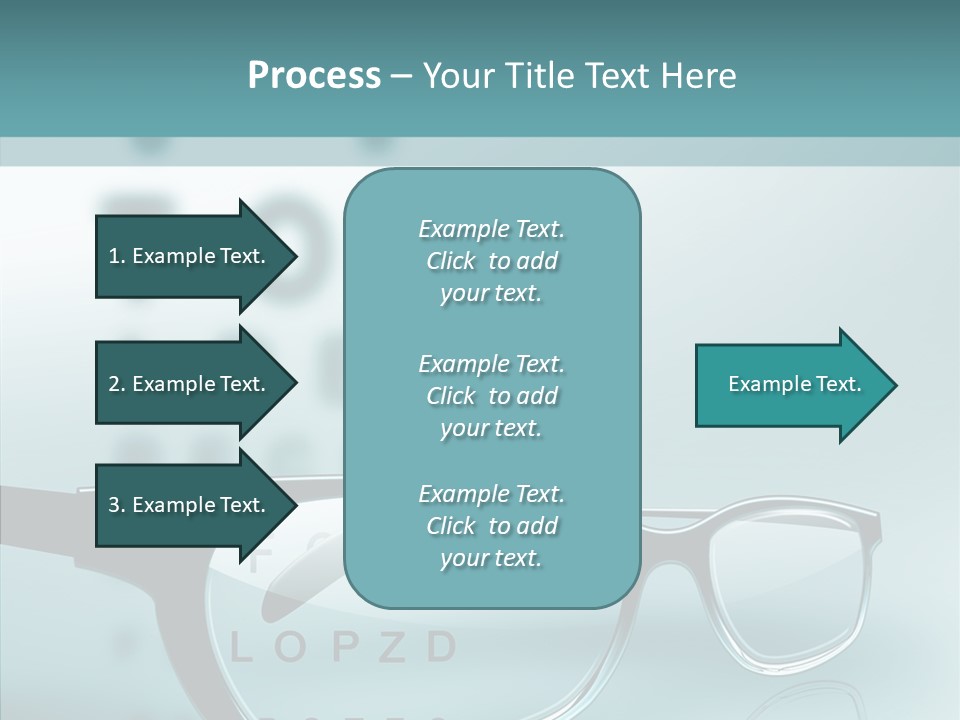 Examination Myopia Read PowerPoint Template