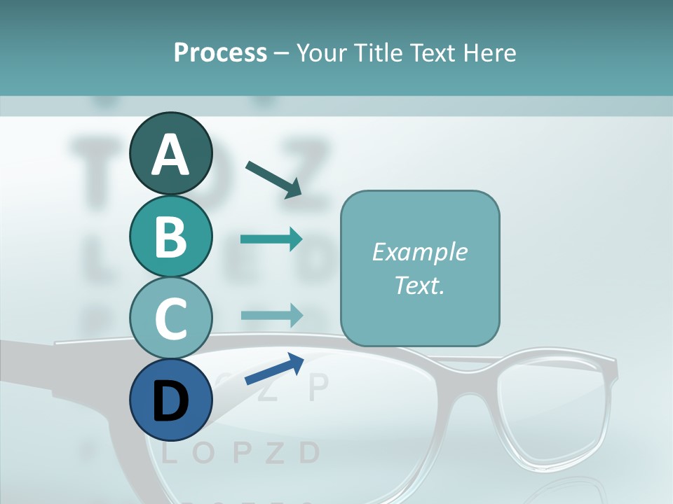 Examination Myopia Read PowerPoint Template
