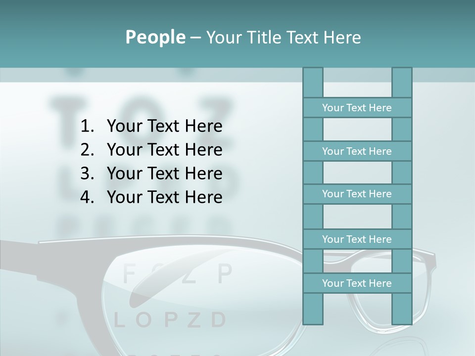Examination Myopia Read PowerPoint Template
