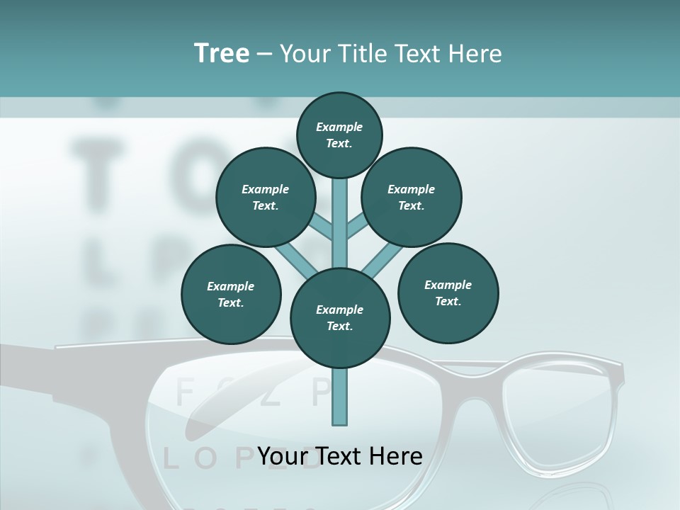Examination Myopia Read PowerPoint Template