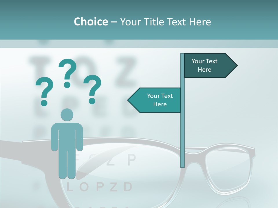 Examination Myopia Read PowerPoint Template